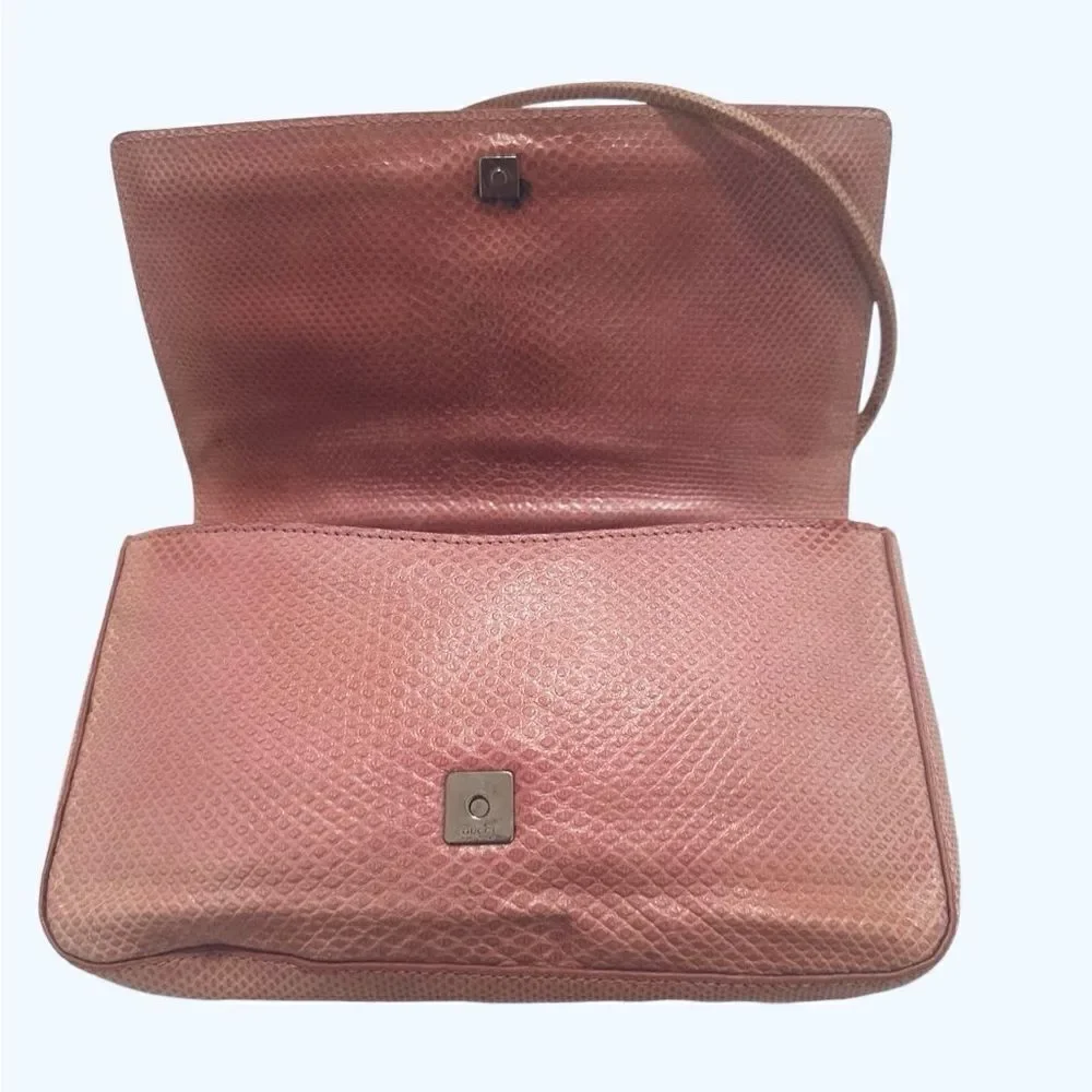 Gucci mini top handle pink leather bag - Picture 14 of 16